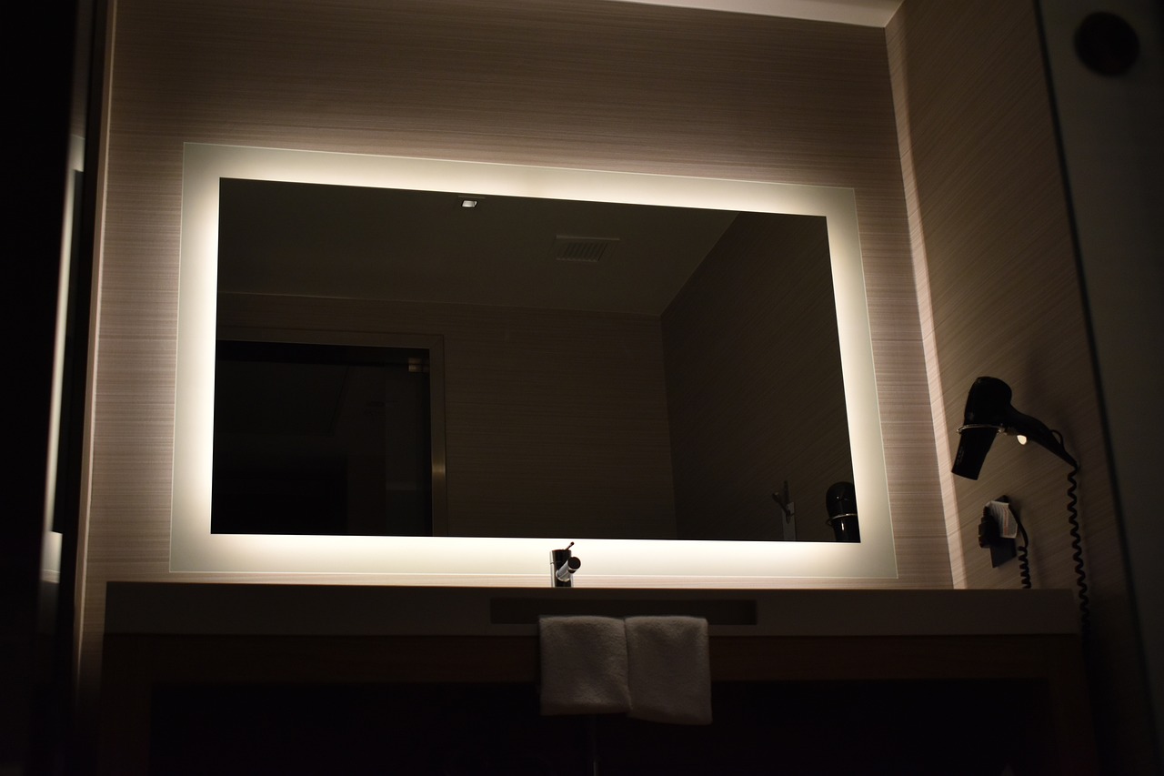 Mirror TV in Bathroom